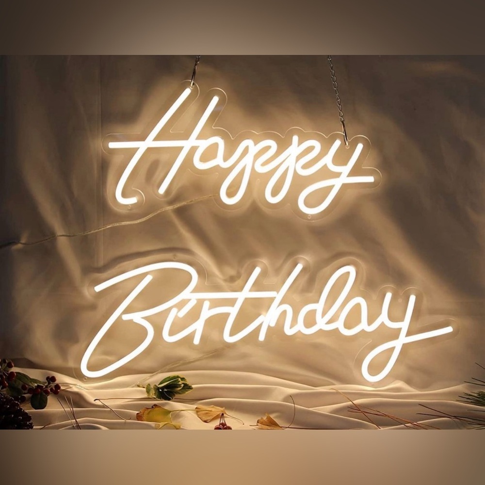 Happy birthday NEON SIGN brand new - Picture 2 of 4